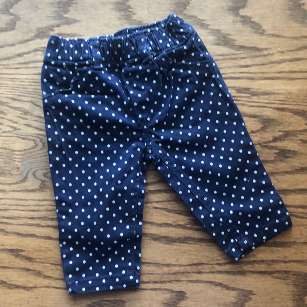 Carter’s girls polka dot jeans